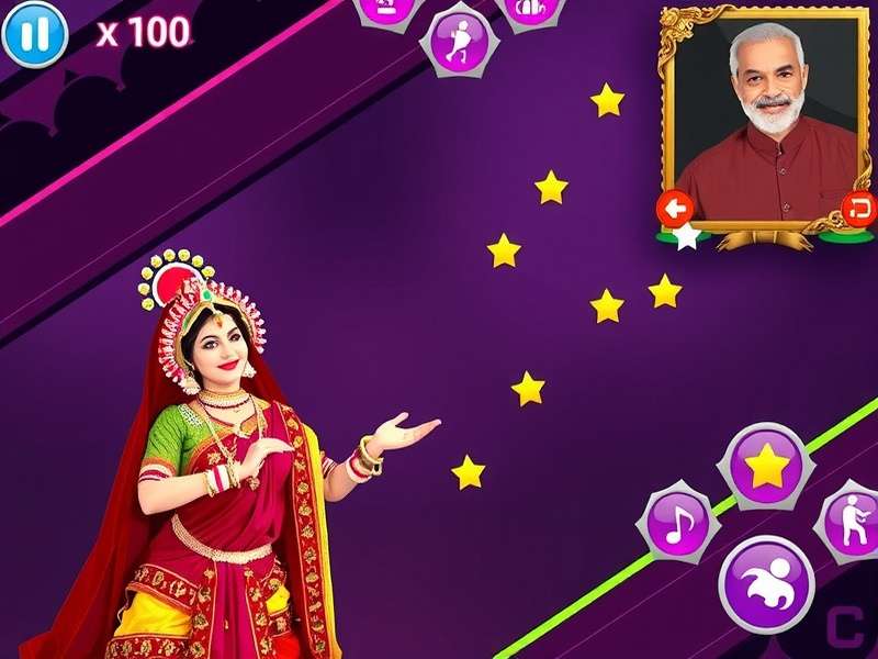 Garba Queen Elite Gameplay Screenshot